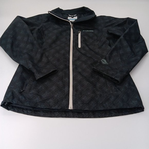 COLUMBIA WOMENS WATERPROOF MEDIUM JACKET - Picture 14 of 14